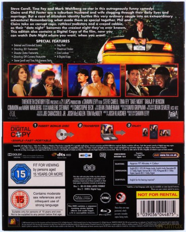 Date Night (Extended Edition) (Nocna randka) [Blu-Ray]