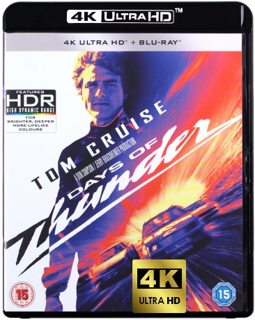 Days of Thunder (Szybki jak błyskawica) [Blu-Ray 4K]+[Blu-Ray]