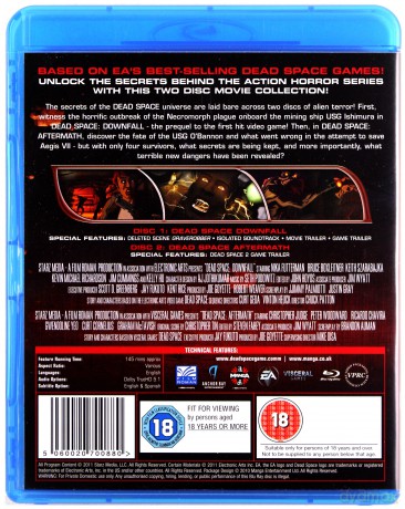 Dead Space - Downfall / Dead Space - Aftermath [2xBlu-Ray]