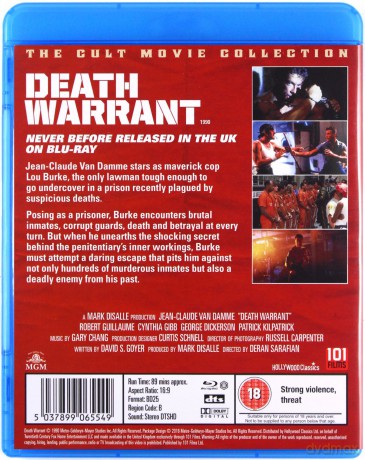 Death Warrant (Wykonać wyrok) [Blu-Ray]