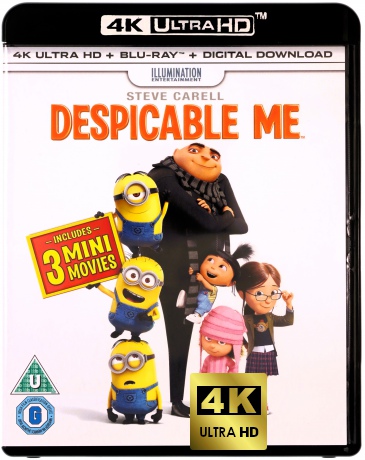 Despicable Me (Jak ukraść księżyc) [Blu-Ray 4K]+[Blu-Ray]