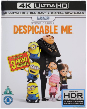 Despicable Me (Jak ukraść księżyc) [Blu-Ray 4K]+[Blu-Ray]