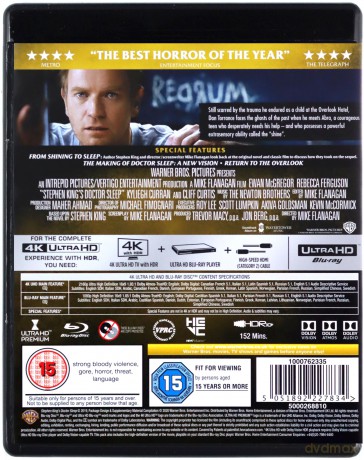 Doctor Sleep (Doktor Sen) [Blu-Ray 4K]+[Blu-Ray]