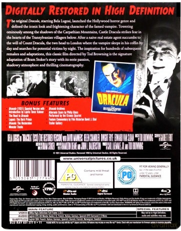 Dracula (steelbook) (Książę Dracula) [Blu-Ray]