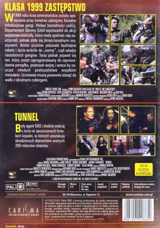 Klasa 1999 II - Zastępstwo / Tunel [DVD]