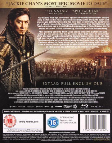 Dragon Blade (Wojna imperiów) [Blu-Ray]