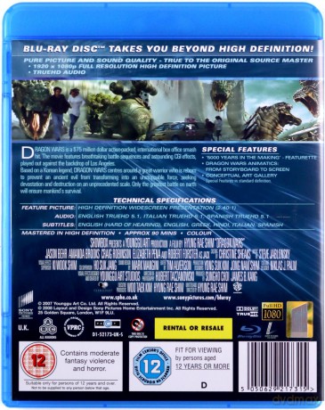 Dragon Wars [Blu-Ray]