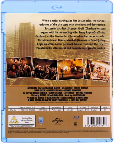 Earthquake (Trzęsienie ziemi) [Blu-Ray]