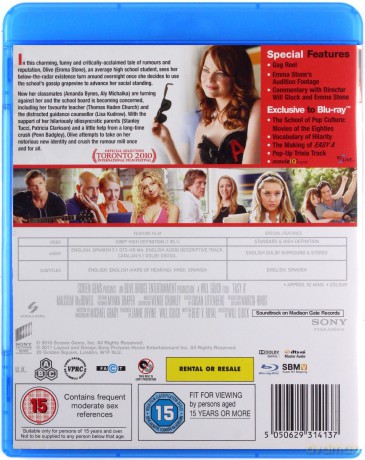 Easy A (Łatwa dziewczyna) [Blu-Ray]
