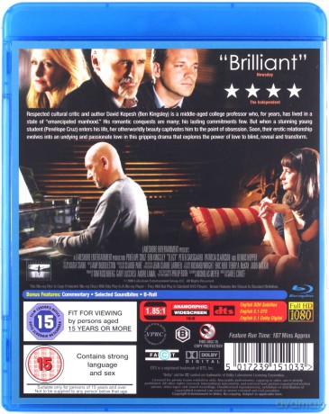 Elegy (Elegia) [Blu-Ray]
