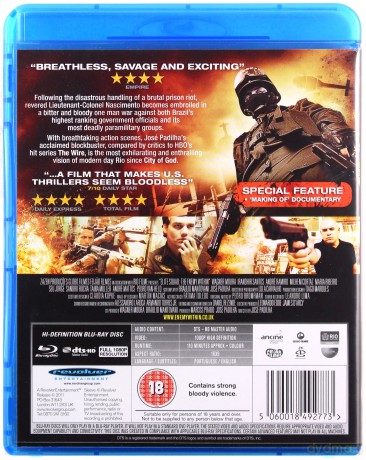 Elite Squad - The Enemy Within (Elitarni - Ostatnie starcie) [Blu-Ray]