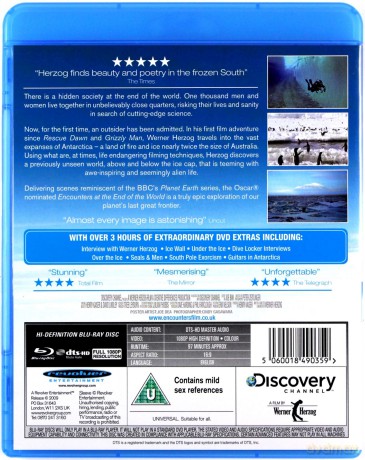Encounters at the End of the World (Spotkania na krańcach świata) [Blu-Ray]