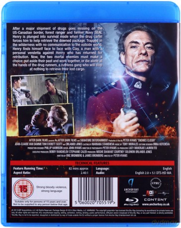 Enemies Closer (Bliski wróg) [Blu-Ray]