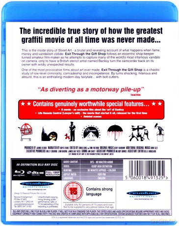 Exit Through The Gift Shop (Wyjście przez sklep z pamiątkami) [Blu-Ray]