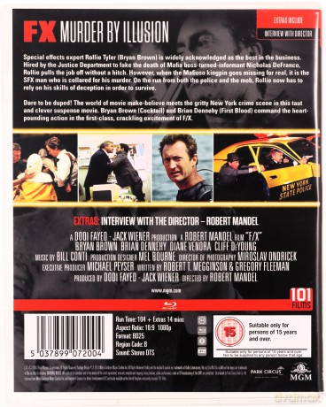 F/X - Murder by Illusion [Blu-Ray]