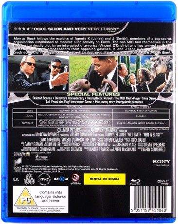 Faceci w czerni [Blu-Ray]