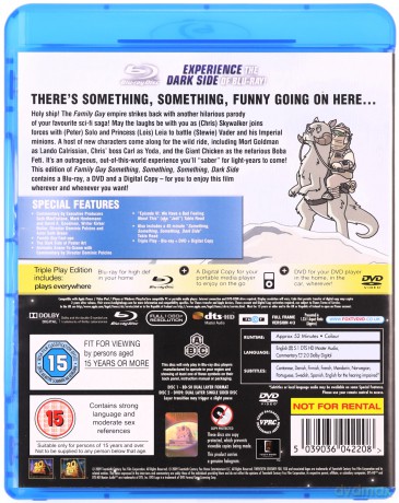 Family Guy - Something Something Something Dark Side (Głowa rodziny) [2xBlu-Ray]
