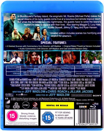 Fantasy Island (Wyspa Fantazji) [Blu-Ray]