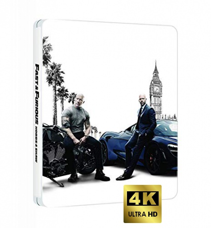Fast & Furious - Hobbs & Shaw (steelbook) (Szybcy i wściekli: Hobbs i Shaw) [Blu-Ray 4K]+[Blu-Ray]
