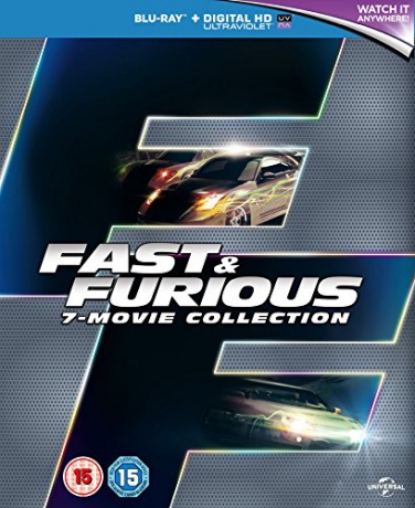 Fast & Furious 1-7 (Szybcy i wściekli 1-7) [7xBlu-Ray]