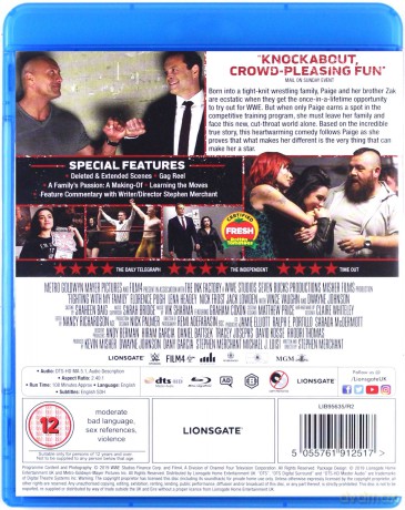 Fighting With My Family (Na ringu z rodziną) [Blu-Ray]