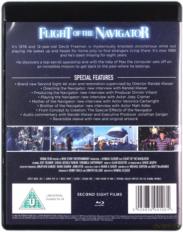 Flight Of The Navigator (Ucieczka nawigatora) [Blu-Ray]