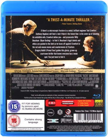 Fracture (Słaby punkt) [Blu-Ray]