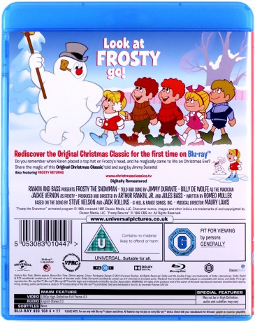 Frosty The Snowman [Blu-Ray]