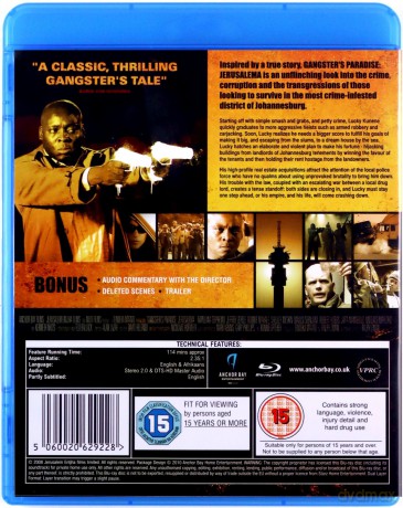 Gangsters Paradise - Jerusalema [Blu-Ray]
