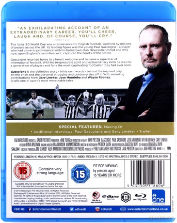 Gascoigne [Blu-Ray]