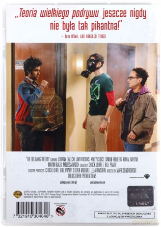Teoria wielkiego podrywu sezon 4 [3DVD]