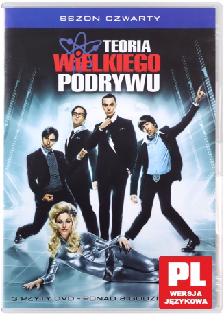 Teoria wielkiego podrywu sezon 4 [3DVD]