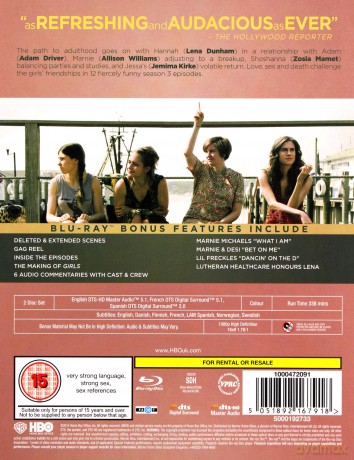 Girls: Season 3 (Dziewczyny: Sezon 3) [2xBlu-Ray]