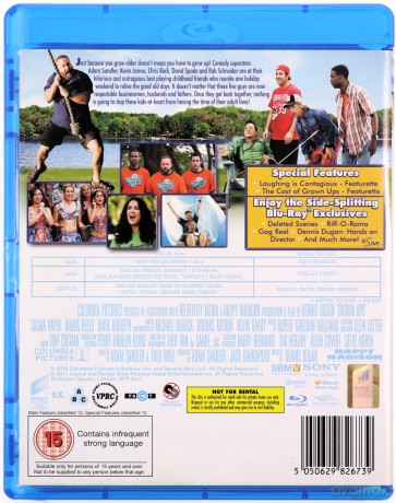 Grown Ups (Duże dzieci) [Blu-Ray]