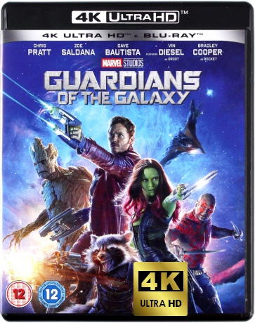 Guardians Of The Galaxy (Strażnicy Galaktyki) [Blu-Ray 4K]+[Blu-Ray]