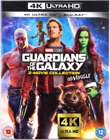 Guardians Of The Galaxy / Gardians Of The Galaxy Volume 2 (Strażnicy Galaktyki / Strażnicy Galaktyki vol. 2) [Blu-Ray 4K]+[Blu-Ray]