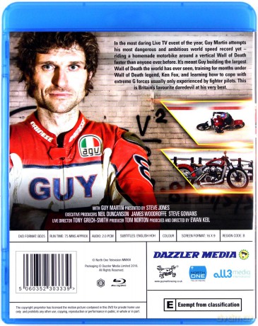 Guy Martin - Wall of Death [Blu-Ray]