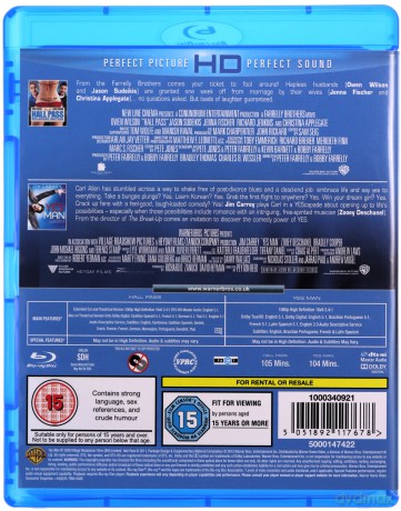 Hall Pass / Yes Man (Bez smyczy / Jestem na tak) [2xBlu-Ray]