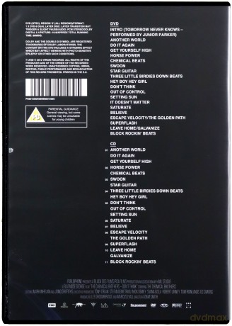 The Chemical Brothers: Don't Think - Standard [DVD]+[CD]