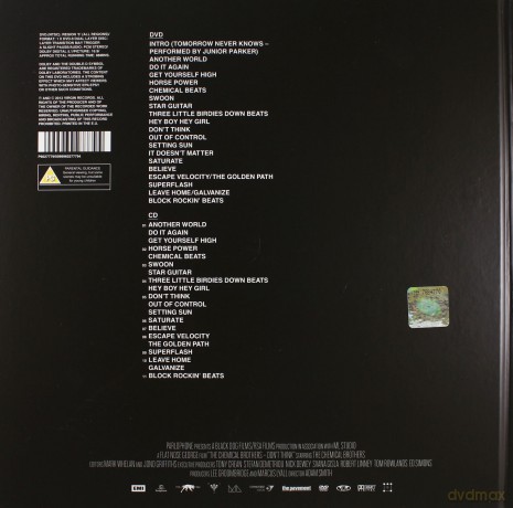The Chemical Brothers: Don't Think Limited Casebound Book [DVD]+[CD]