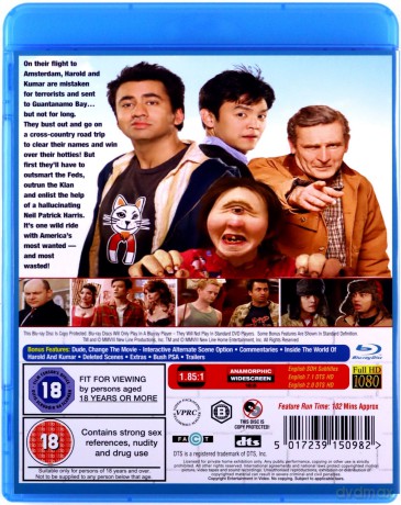 Harold & Kumar Escape From Guantanamo Bay (Harold i Kumar uciekają z Guantanamo) [Blu-Ray]