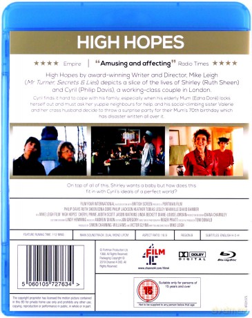 High Hopes (Wysokie aspiracje) [Blu-Ray]