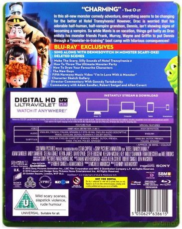 Hotel Transylwania 2 (steelbook) [Blu-Ray]