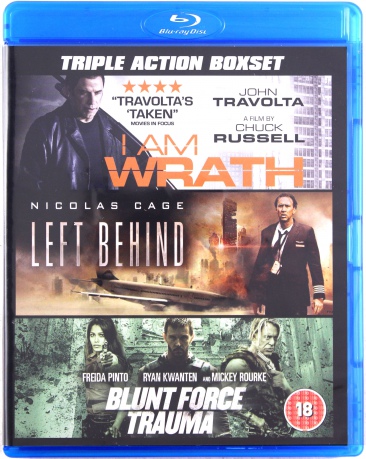 I Am Wrath / Left Behind / Blunt Force Trauma (Jestem zemstą / Czasy ostateczne: Pozostawieni / Blunt Force Trauma) [3xBlu-Ray]