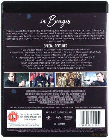 In Bruges (Najpierw strzelaj, potem zwiedzaj) [Blu-Ray]
