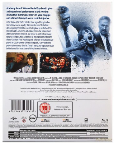 In The Name Of The Father (steelbook) (W imię ojca) [Blu-Ray]