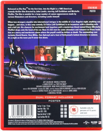 Into The Night (Ucieczka w noc) [Blu-Ray]+[DVD]