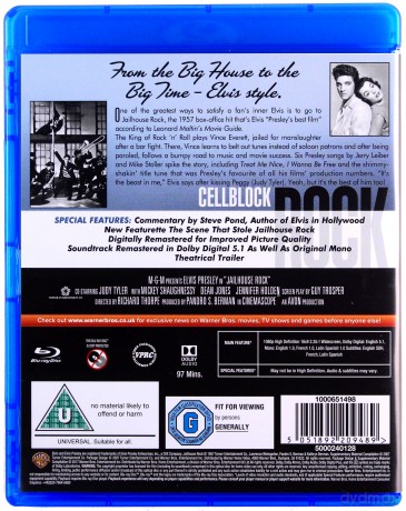 Jailhouse Rock (Więzienny rock) [Blu-Ray]