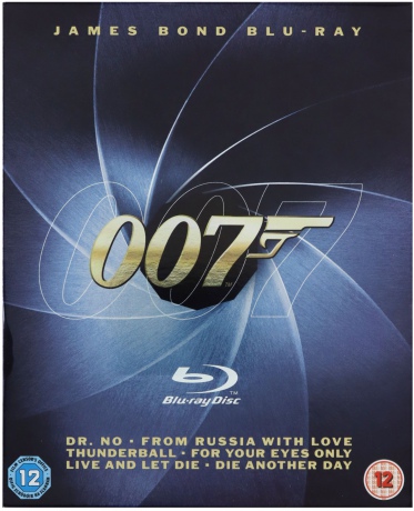 007 James Bond (Dr. No / From Russia With Love / Thunderball / For Your Eyes Only / Live And Let Die / Die Another Day) (Doktor No / Pozdrowienia z Rosji / Operacja 'Piorun' / Tylko dla twoich oczu / Żyj i pozwól umrzeć / Śmierć nadejdzie jutro) [6xBlu-Ra