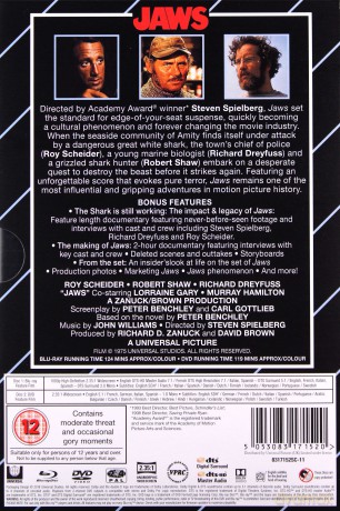Jaws - (Limited edition - VHS Collection) (Szczęki) [Blu-Ray]+[DVD]